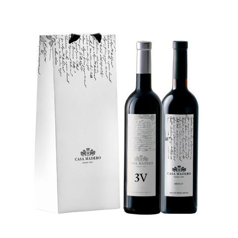 Casa Madero 3V y Merlot con Bols de Obsequio