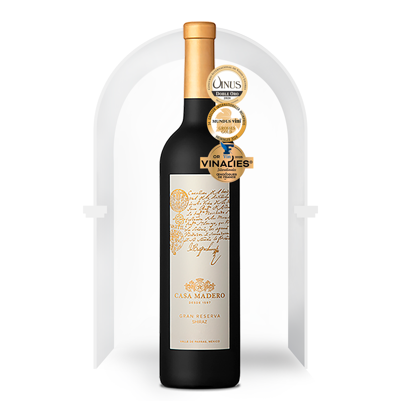 Casa Madero Gran Reserva Shiraz Medallas