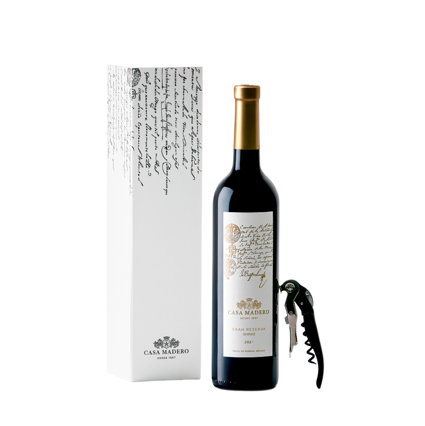 Obsequio Gran Reserva Shiraz Casa Madero Vino Tinto Mexicano